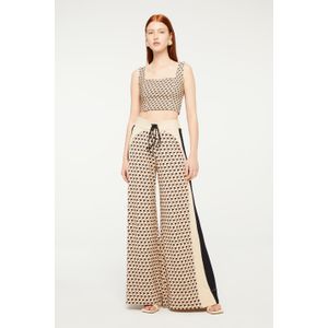 Top De Malha Crepe Estampa Grav Cavalos