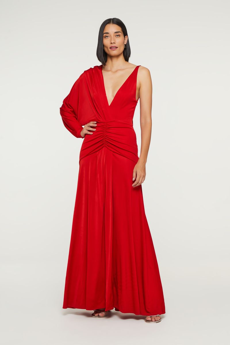 07204975_8259_1-VESTIDO-LONGO-VERMELHO-COM-UMA-MANGA-SO-E-DRAPEADO