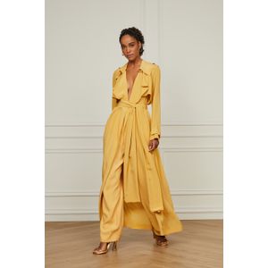 Trenchcoat Fluido Liso