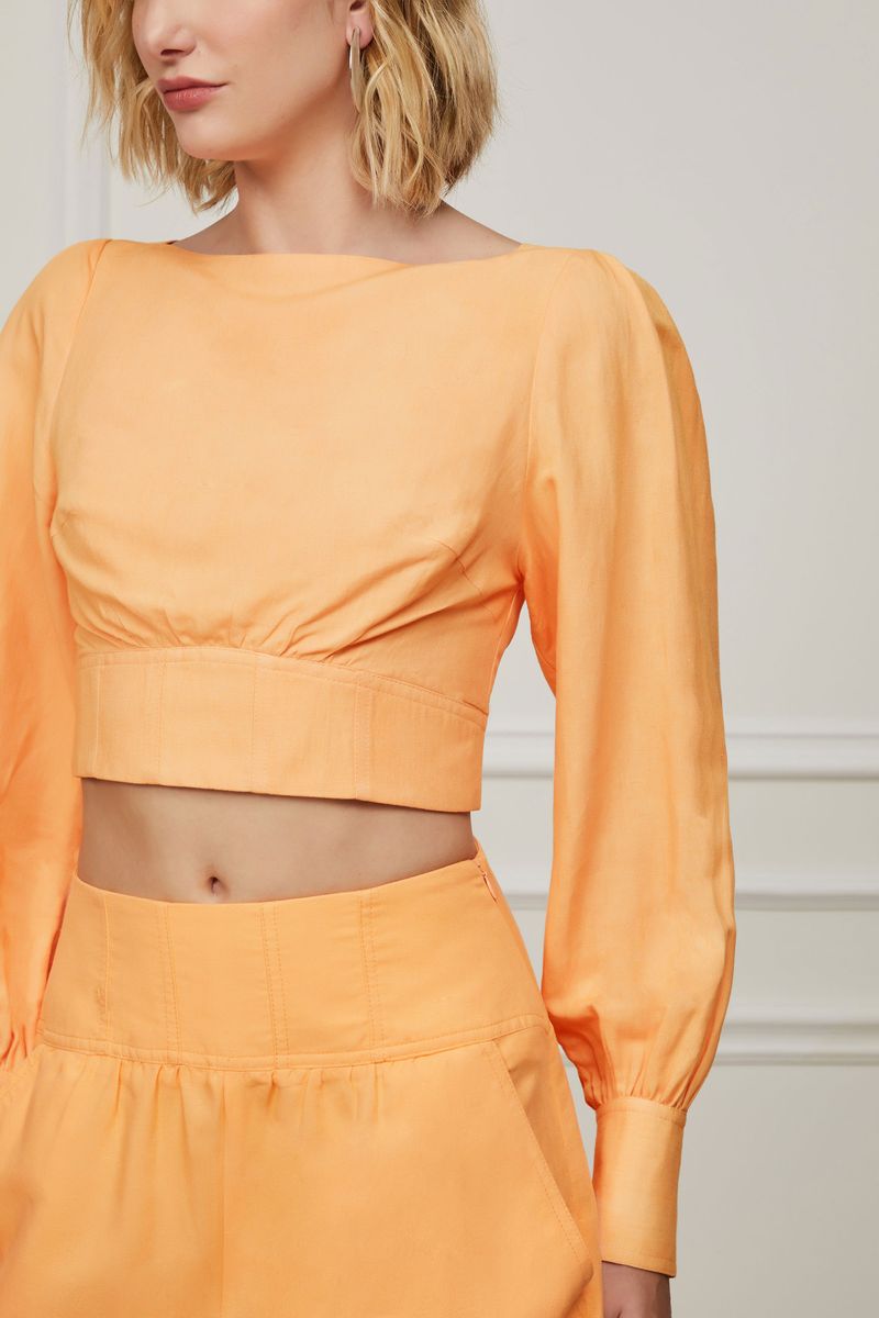 52134545_04044_3-BLUSA-DE-VISCOSE-COM-LINHO-LARANJA-CROPPED-PESPONTOS