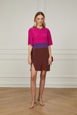 07205990_5361_1-VESTIDO-DE-SEDA-T-SHIRT-CURTO-COLORIDO-GOLA-DE-RIBANA