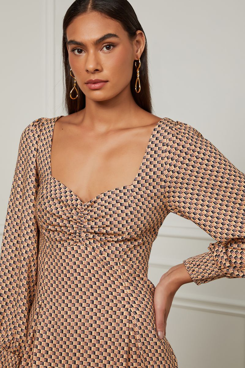 07206024_36113_4-VESTIDO-MIDI-EVASE-BUSTO-FRANZIDO-MANGA-LONGA-ESTAMPADO-GRAVATARIA
