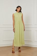 07205980_09043_1-VESTIDO-MIDI-SEM-MANGA-COM-RECORTE-CENTRAL-E-GOLA-ALTA-VERDE