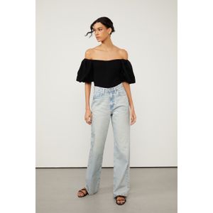 Calça Jeans Boot 70's Com Resina Transparente