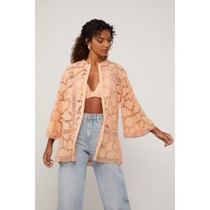 Túnica Laise De Algodão Rose Gold