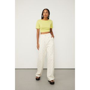 Calça Sarja Boot 70's Cristais