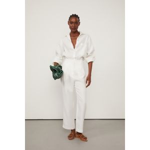 Calça De Linho Off White