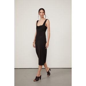 Vestido Tricot Com Top