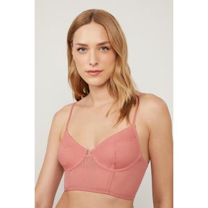Corset De Tule Rosa