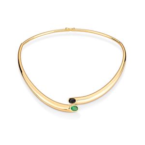 Choker Tubular Gold