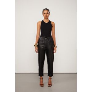 Calça De Couro Cos Rolote