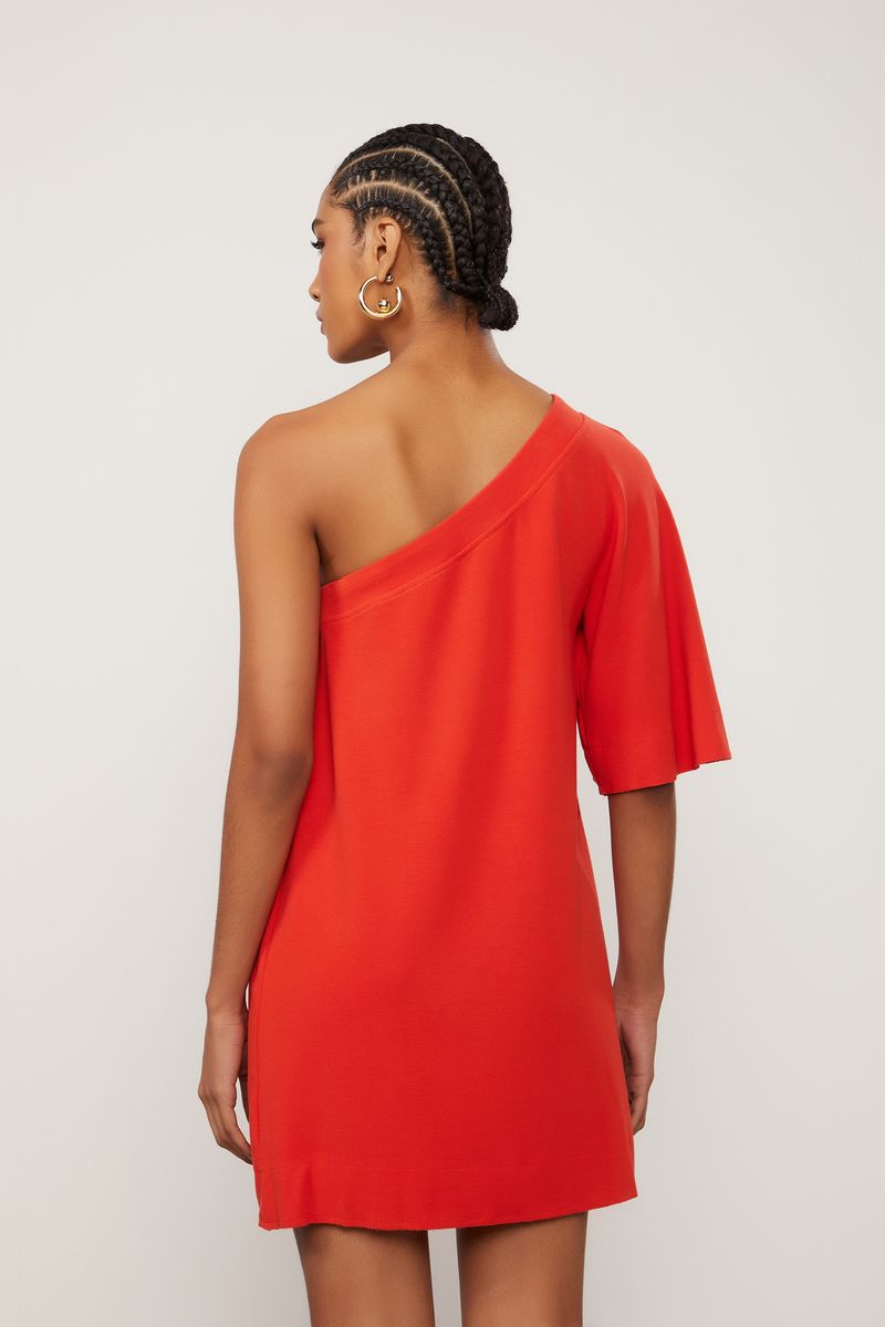 07206553_8259_3-VESTIDO-DE-MALHA-CURTO-VERMELHO-UM-OMBRO-SO-MANGA-LONGA
