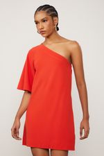 07206553_8259_4-VESTIDO-DE-MALHA-CURTO-VERMELHO-UM-OMBRO-SO-MANGA-LONGA