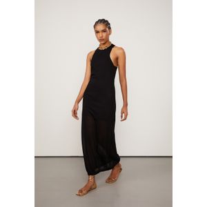 Vestido Tricot Transparencia