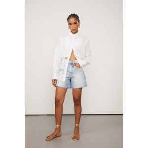 Bermuda Jeans Trapezio Delave
