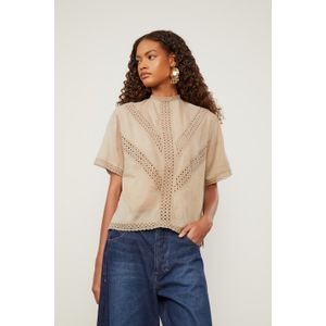 Blusa T-Shirt Bordada Floral