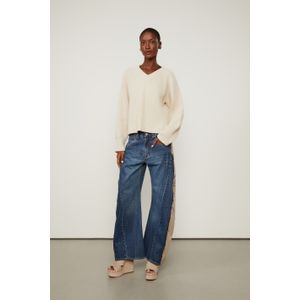 Calça Jeans Haren Com Sarja Lateral