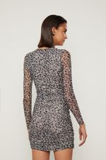 07207285_50455_3-VESTIDO-DE-TULE-ESTAMPADO-CURTO-MANGA-LONGA-FRANZIDO-ONCA-CRONOS