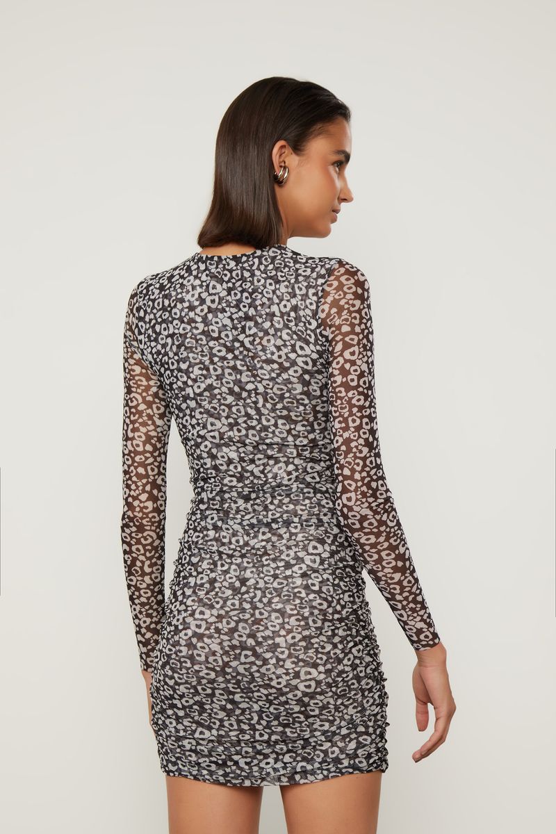 07207285_50455_3-VESTIDO-DE-TULE-ESTAMPADO-CURTO-MANGA-LONGA-FRANZIDO-ONCA-CRONOS