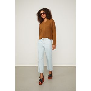 Calça De Couro Alfaiataria Recortes