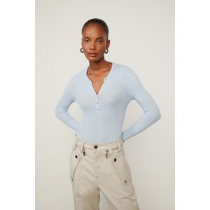 Blusa De Tricot Manga Longa Portuguesa