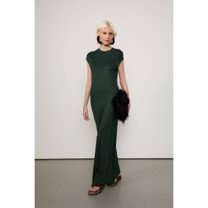 Vestido De Malha Com Abertura Nas Costas Degagê