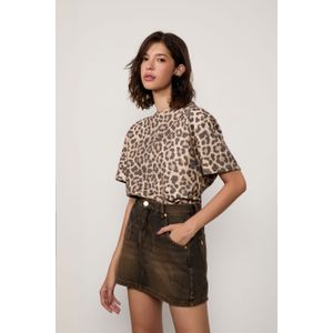 Saia De Jeans Box Western