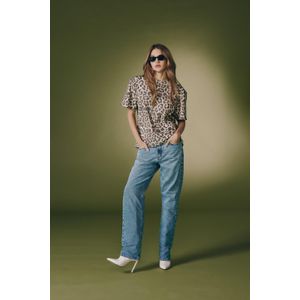 Calça De Jeans Mini Com Cinto