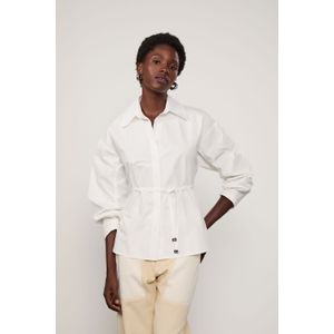 Camisa Manga Longa Franzido Nas Costas
