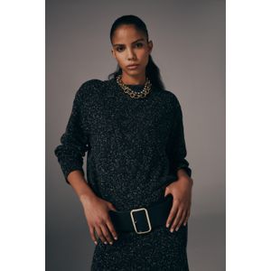 Blusa De Tricot Alongada