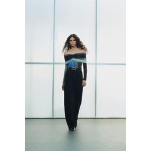 Blusa Estampada Textura Listra Club e Lemongrass