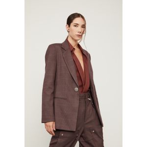 Blazer Xadrez c Botao Metal