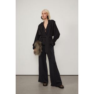 Jaqueta Trench Com Amarracão