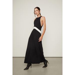 Vestido Regata Bicolor De Malha