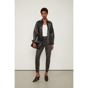 Calca Jeans Skinny Basic High Black