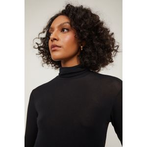 Blusa Segunda Pele De Malha Preta
